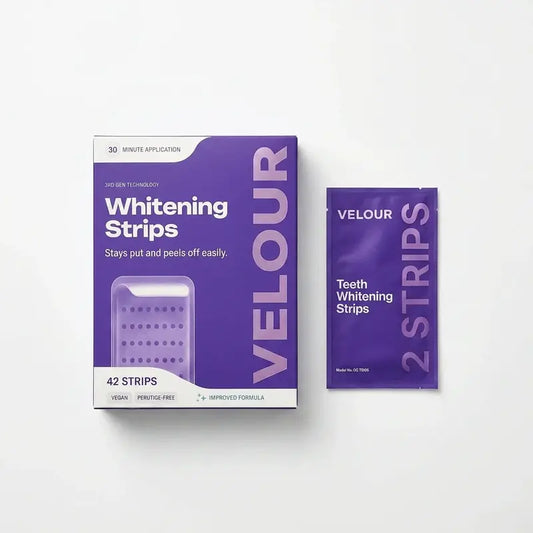 Velour White Professional Whitening Strips